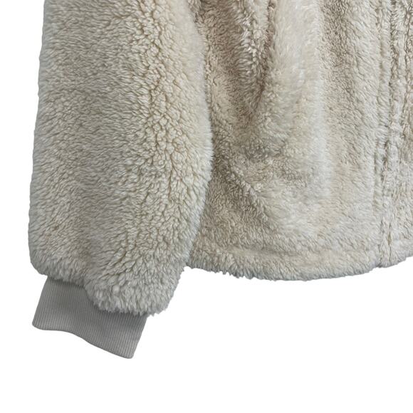 J. Crew Sherpa Jacket Cream XS - Picture 3 of 5